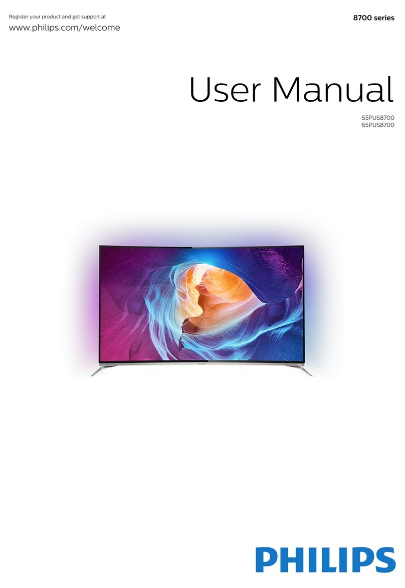 Philips 55PUS8700 user manual