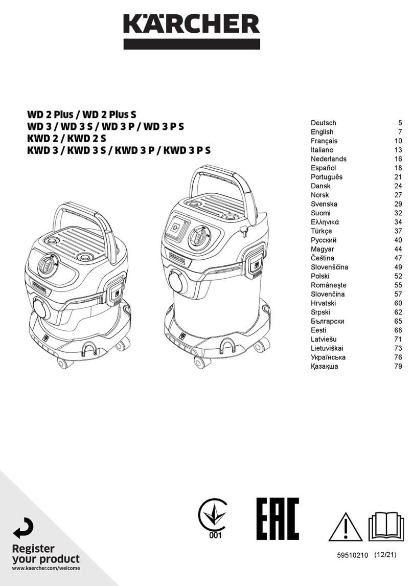 Kärcher WD 3 S User manual