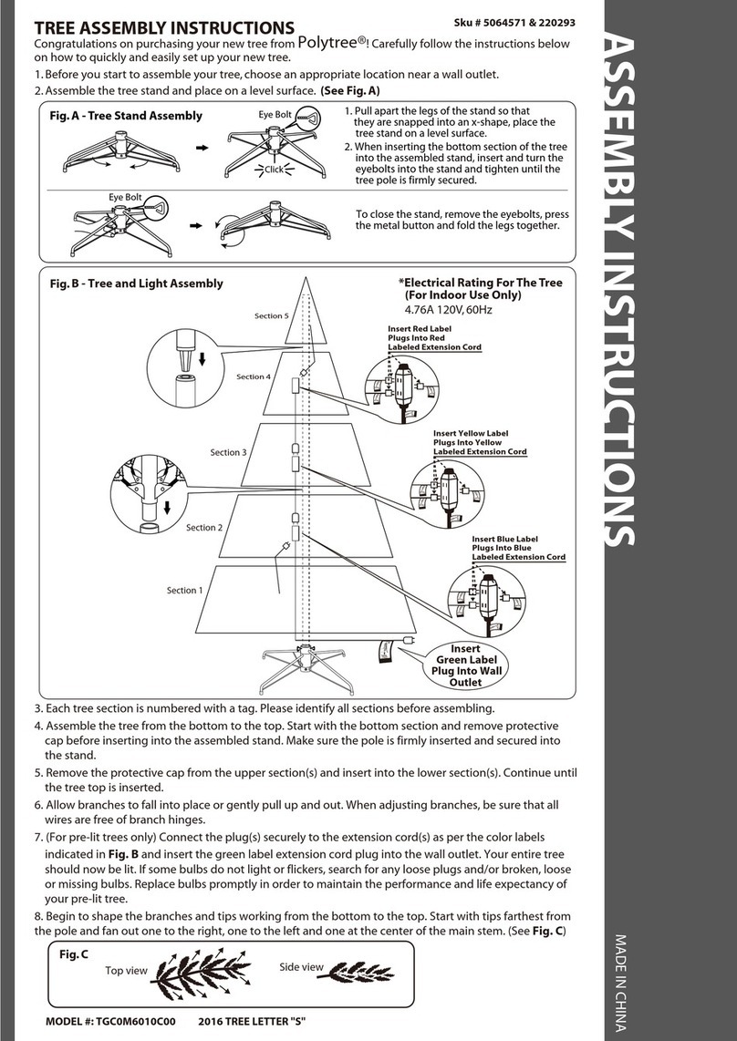 Polygroup TGC0M6010C00 Assembly instructions