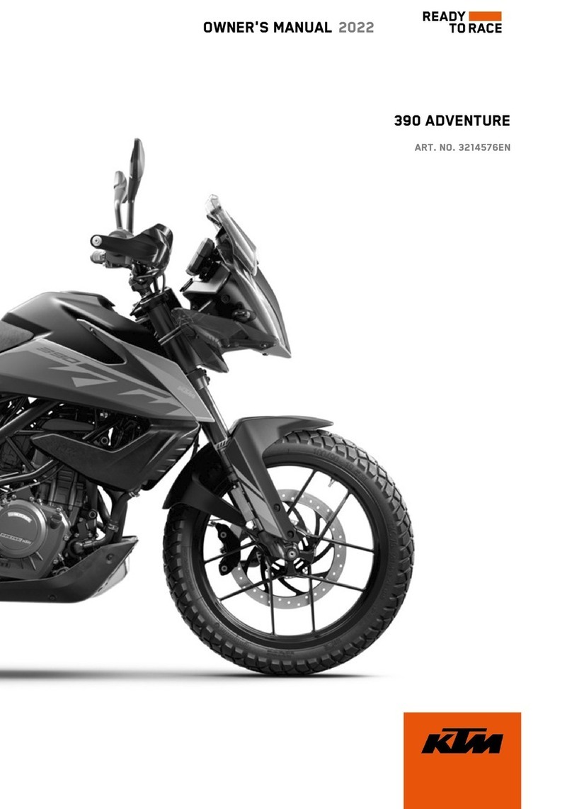 KTM 390 ADVENTURE EU 2022 User manual KTM 390 ADVENTURE EU 2022 User manual