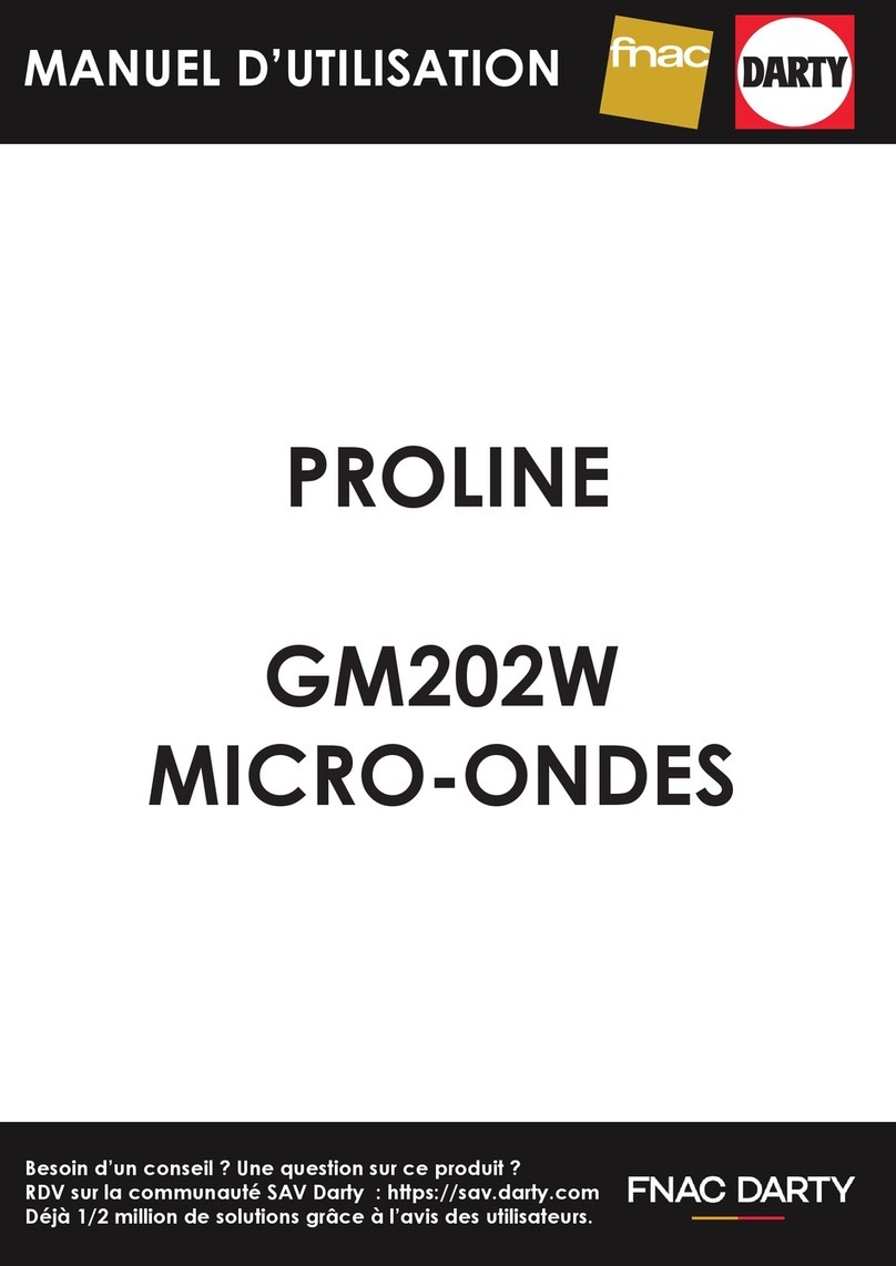 Proline GM202W User manual