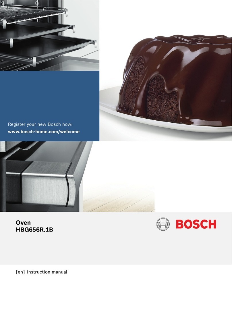 Bosch HBG656R 1B Series User manual