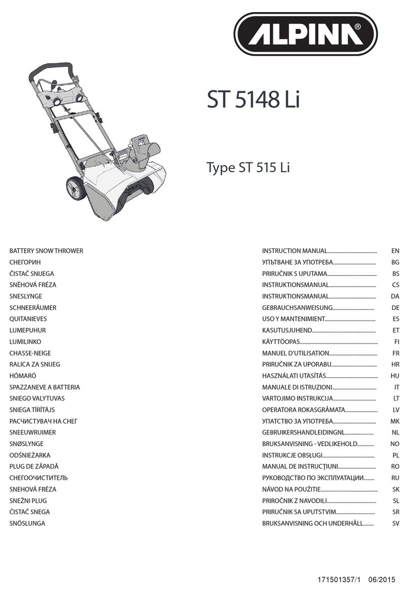 Alpina ST 5148 Li instruction manual