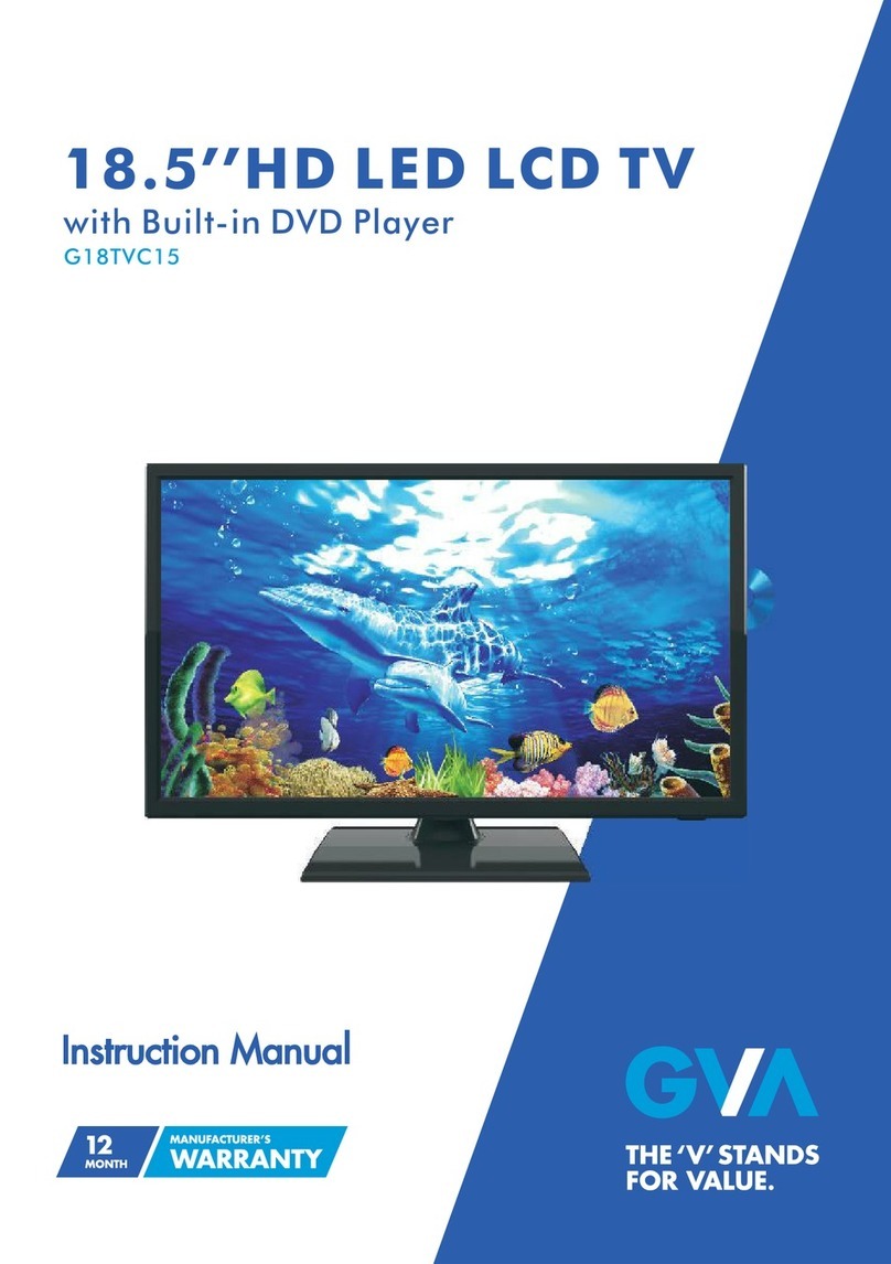 GVA G18TVC15 User manual