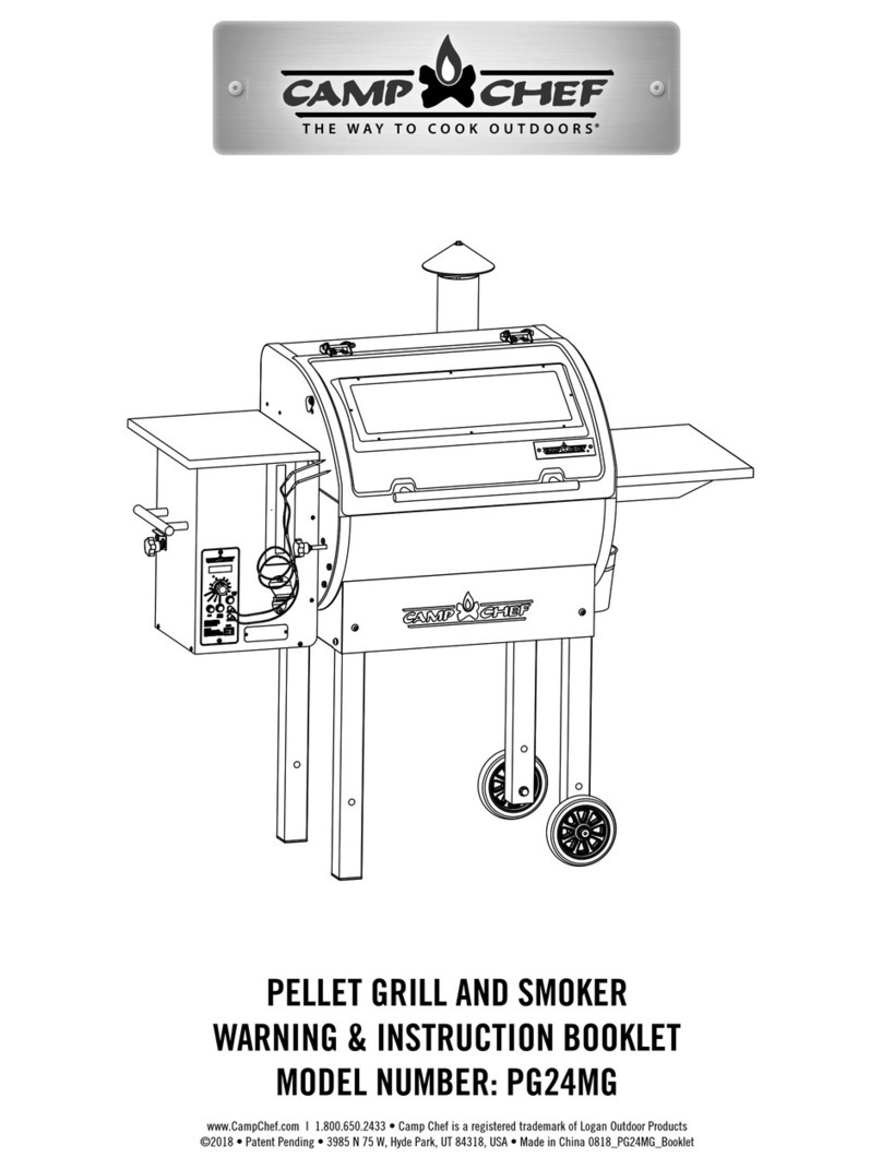 Camp Chef PG24MG Warning & instruction booklet