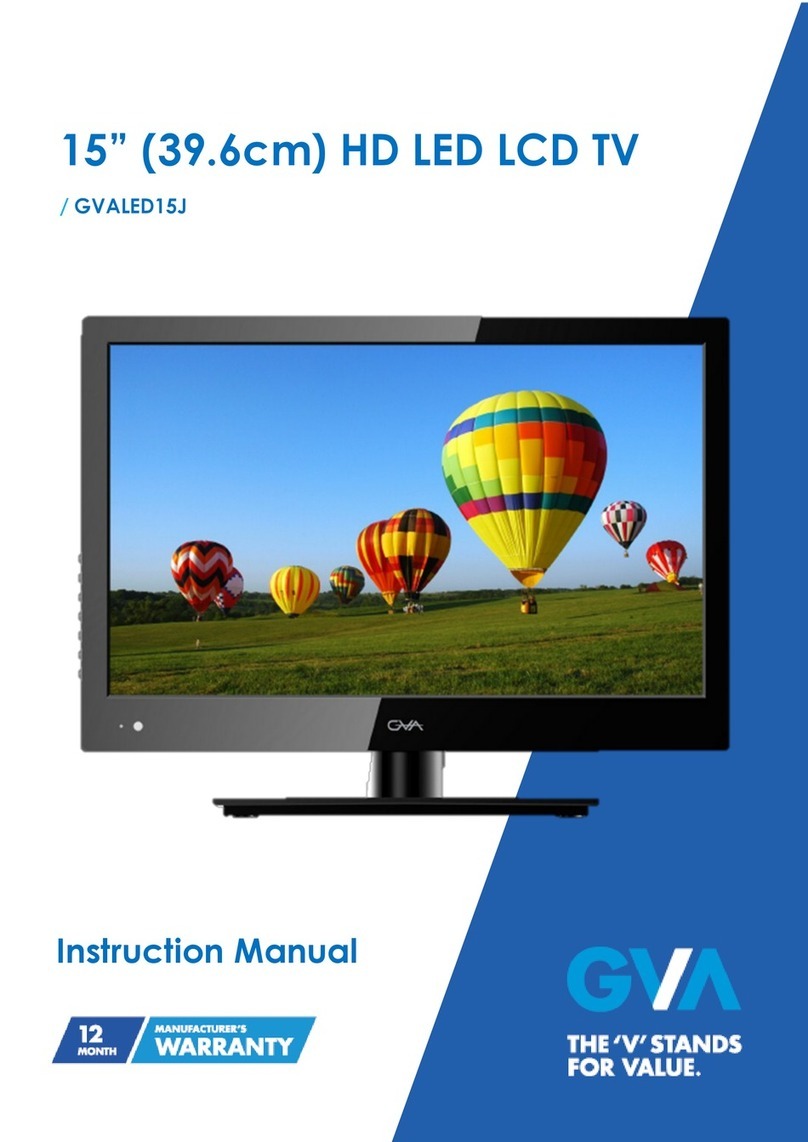 GVA GVALED15J instruction manual