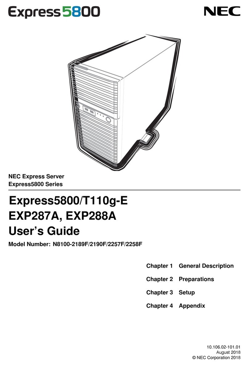 NEC N8100-2189F User manual