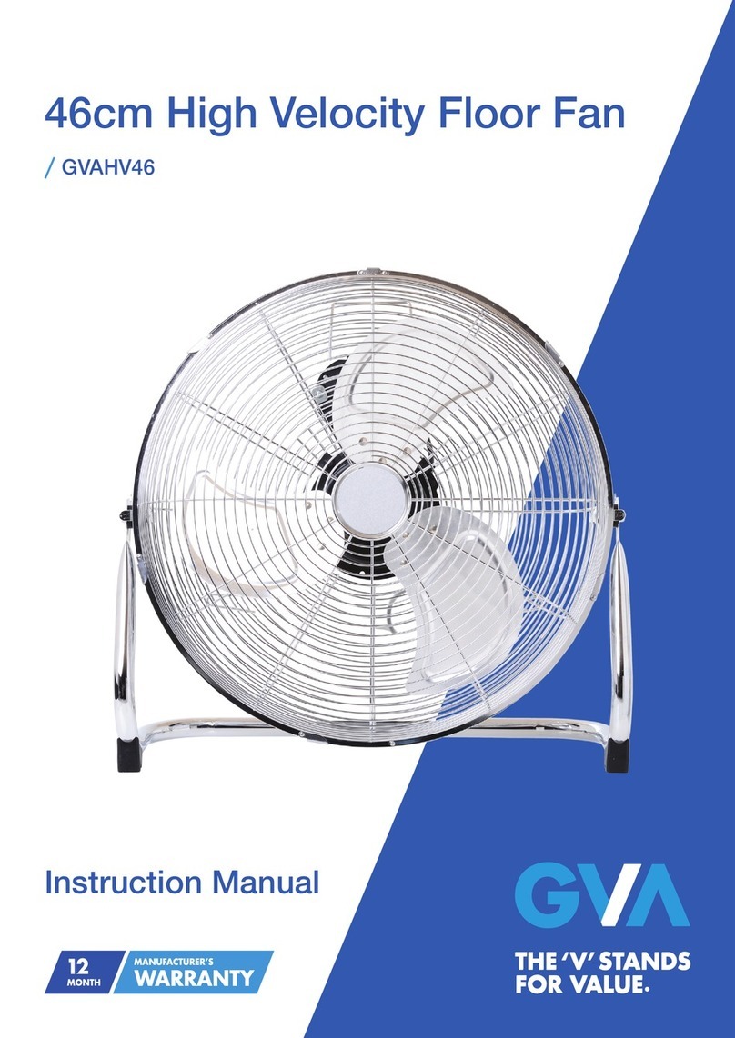 GVA GVAHV46 instruction manual