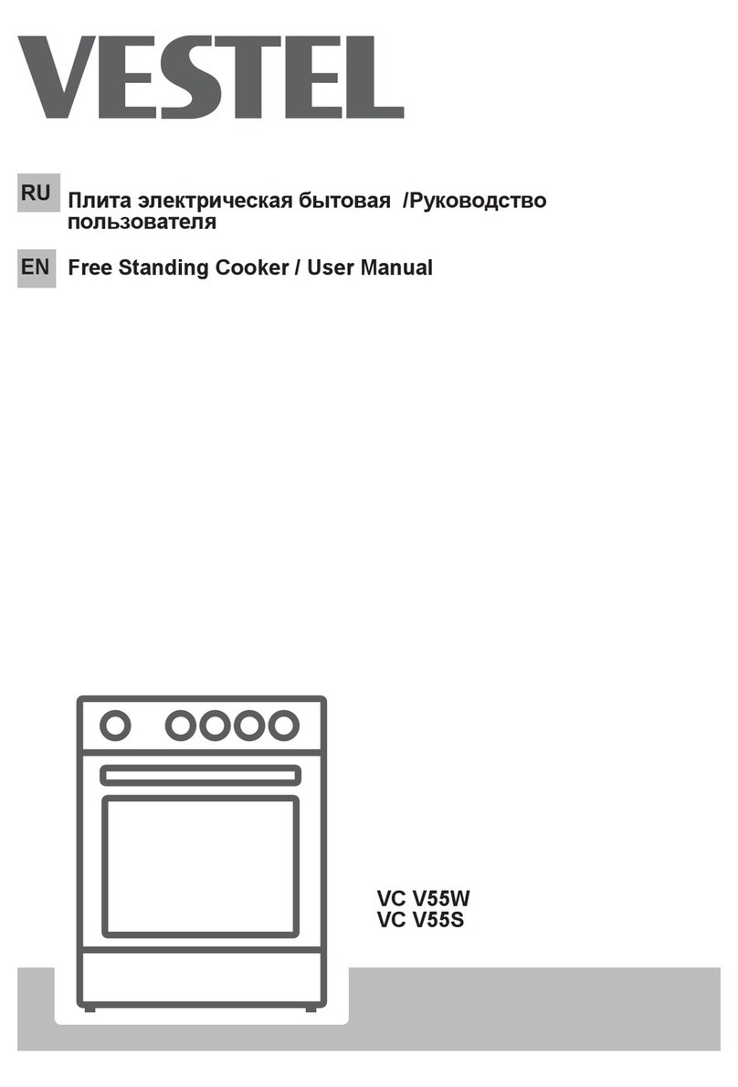 VESTEL VC V55W user manual