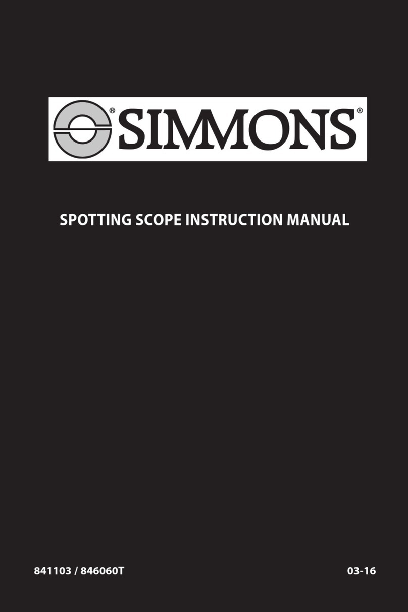 Simmons 841103 instruction manual