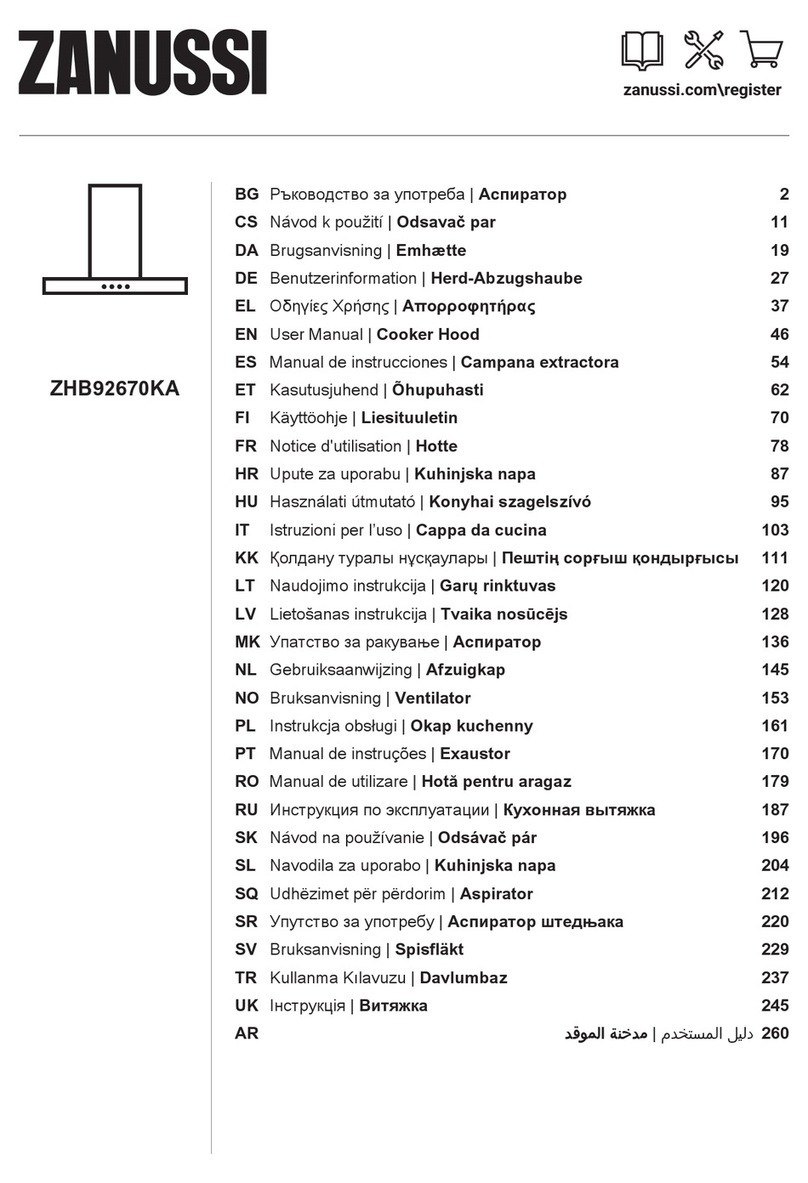 Zanussi ZHB92670KA User manual