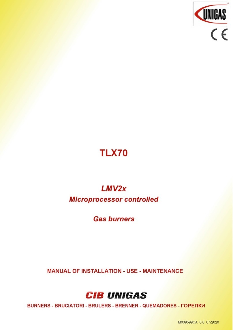Unigas LMV2 Series Operating manual