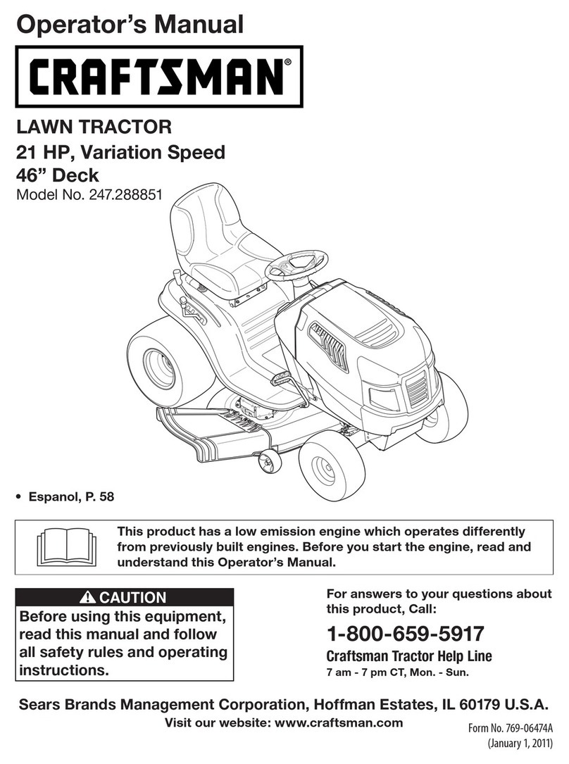 Craftsman 247.288851 User manual
