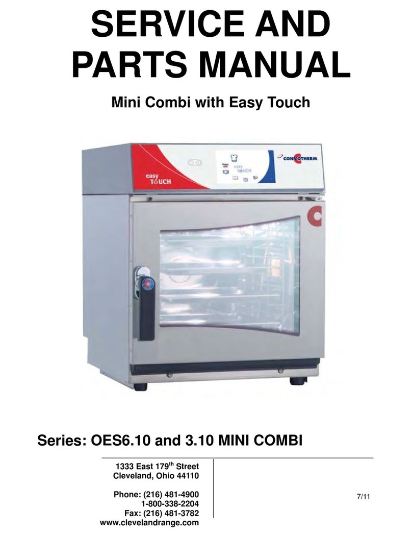 Cleveland 3.10 MINI COMBI Series Service and parts manual Cleveland 3.10 MINI COMBI Series Service and parts manual