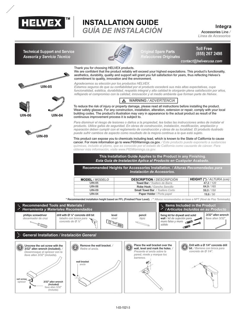 Helvex UIN-05 User manual