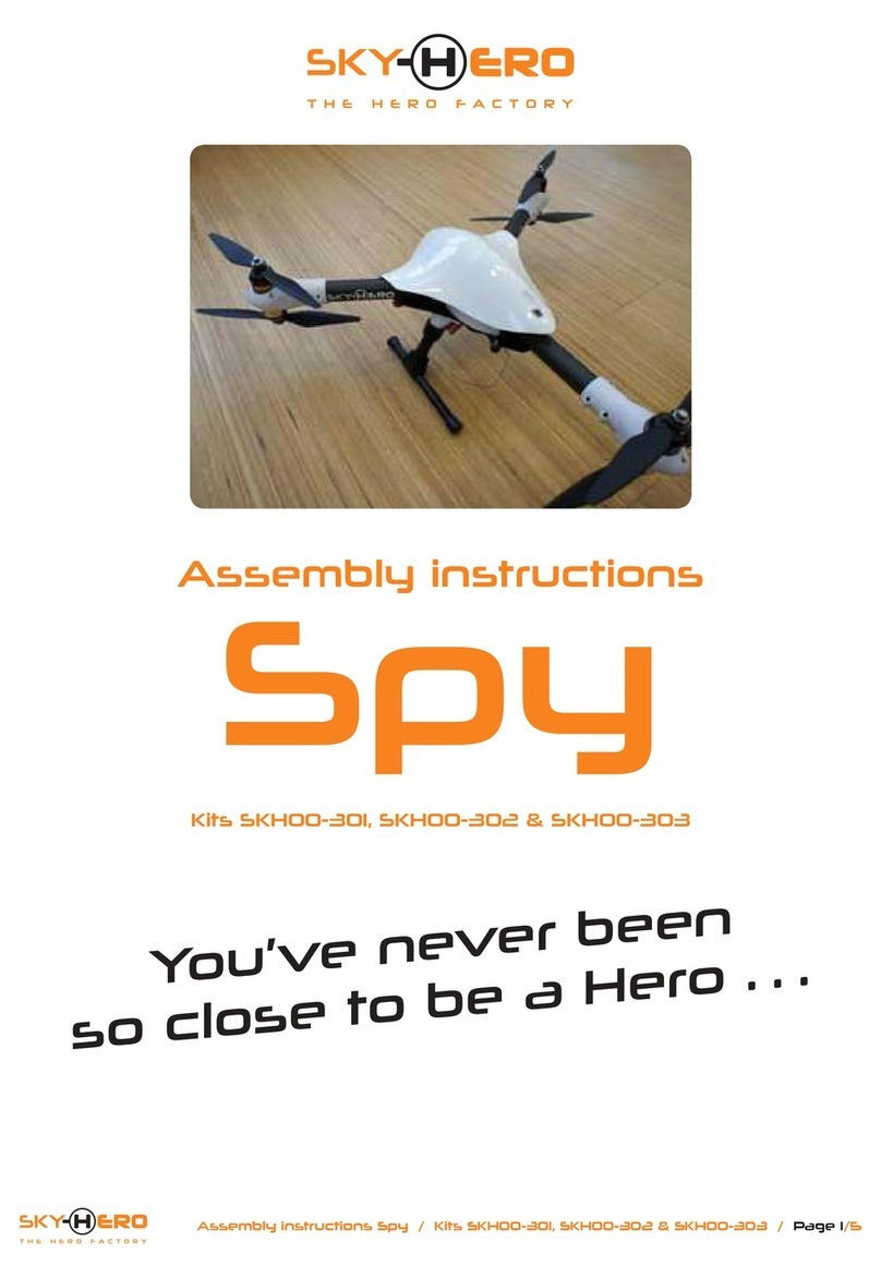 SKY-HERO Spy SKH00-301 Assembly instructions