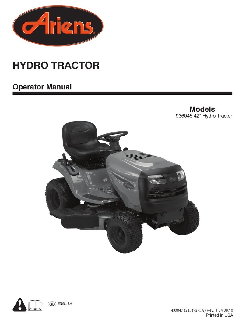 Ariens 936045 Operator's manual