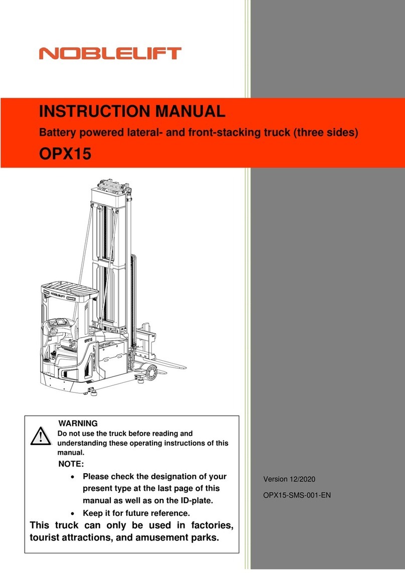 Noblelift OPX15 instruction manual