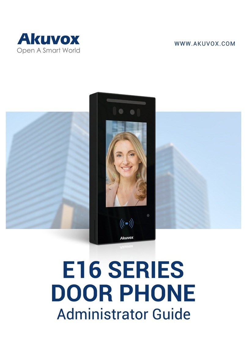 Akuvox E16 Series Service manual