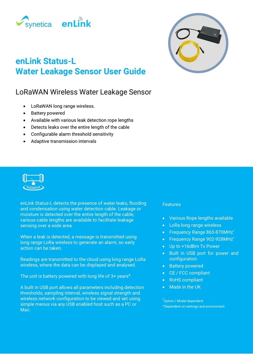 Synetica enLink Status-L User manual