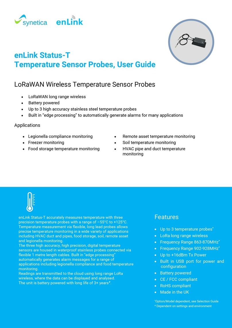 Synetica enLink Status-T user guide
