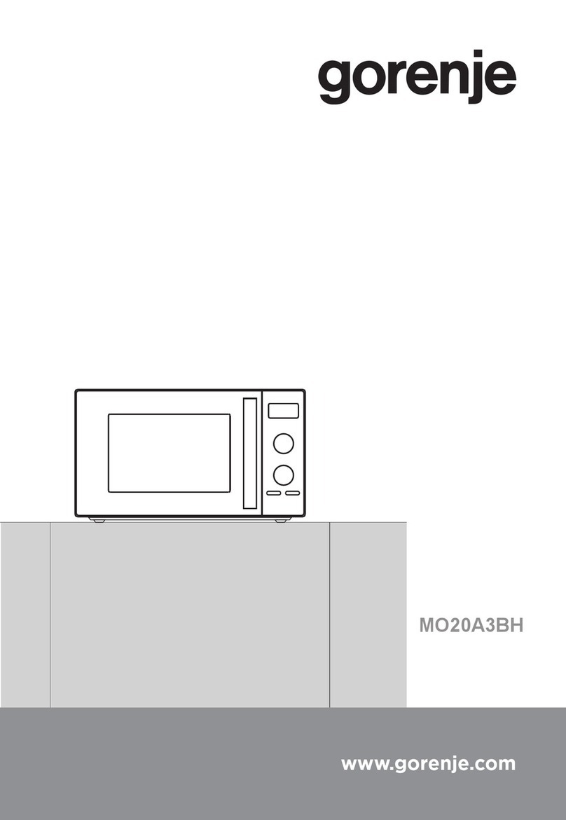 Gorenje MO20A3BH User manual