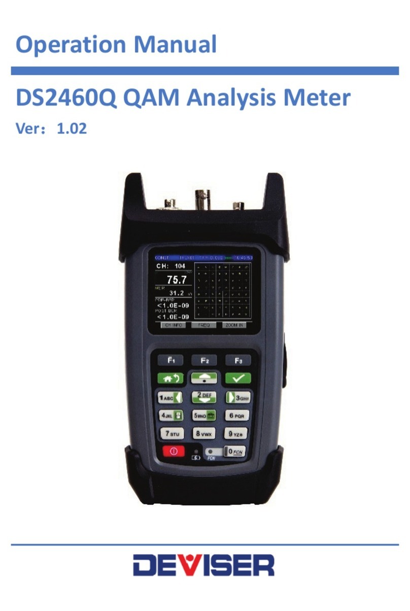 Deviser DS2460Q Operation manual