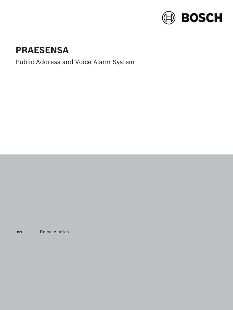 Bosch PRAESENSA How to use