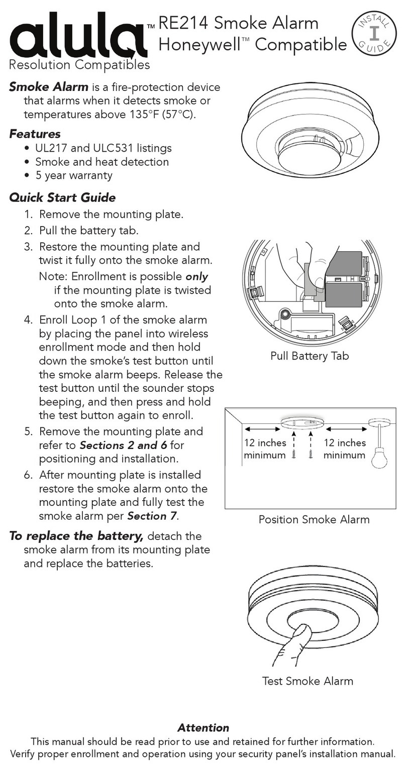Alula RE214 manual