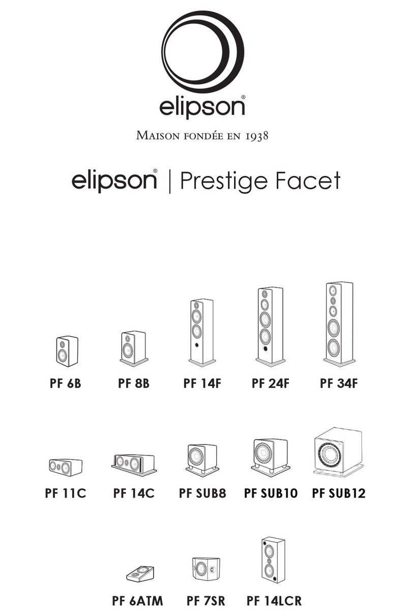 Elipson PF 6B manual