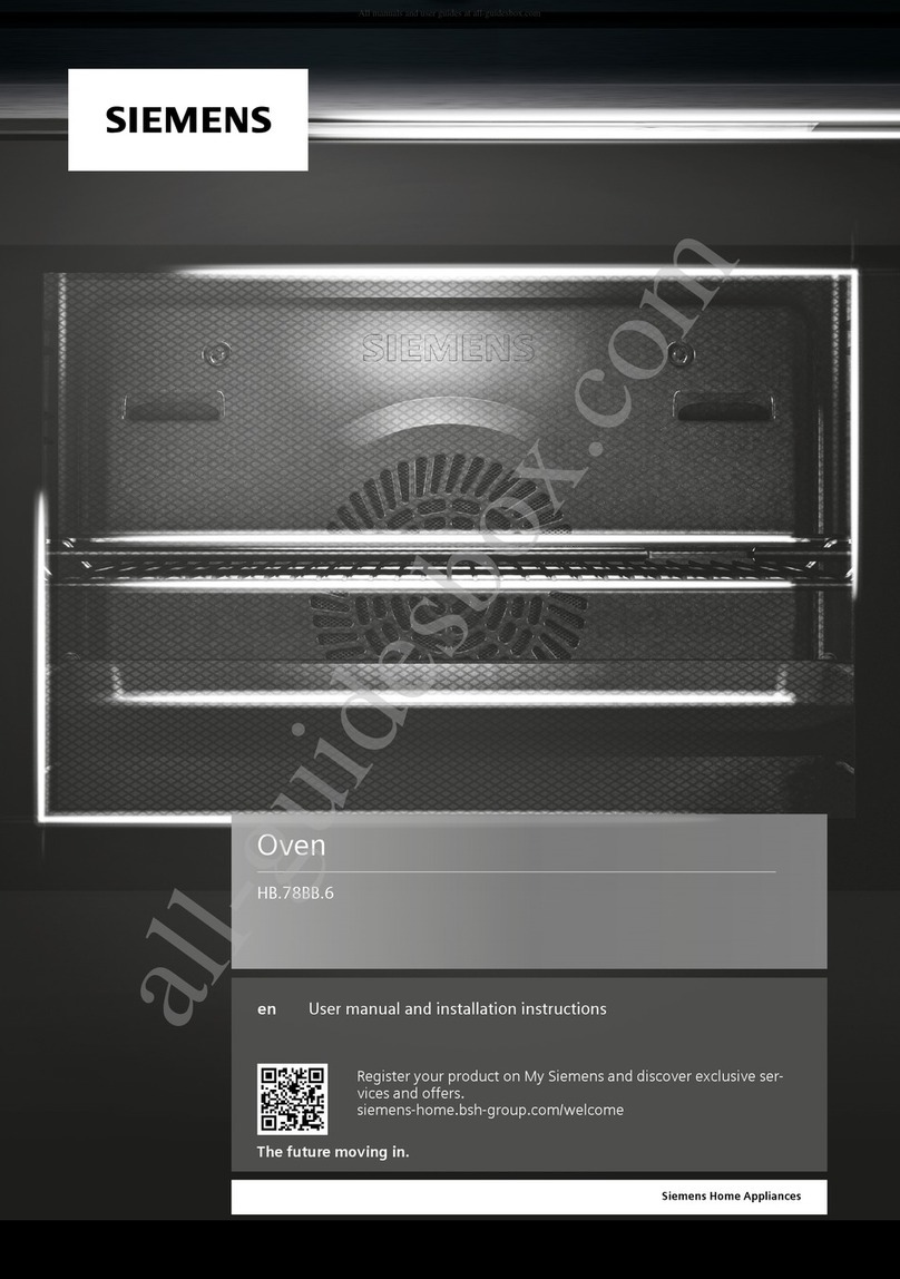Siemens HB 78BB Series User manual