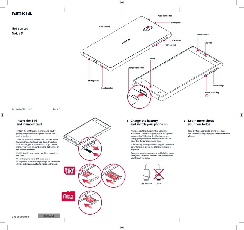 Nokia WiFi Gateway 3 Specification sheet