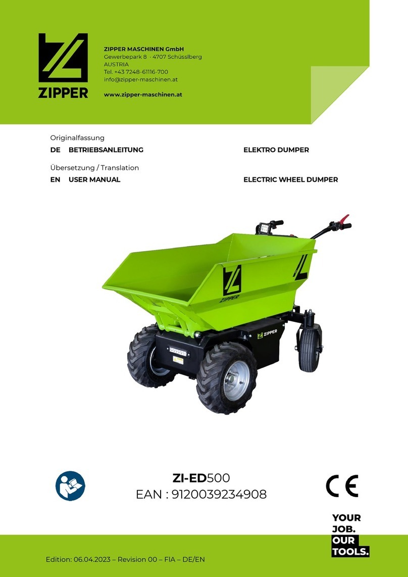 Zipper Mowers ZI-ED500 user manual