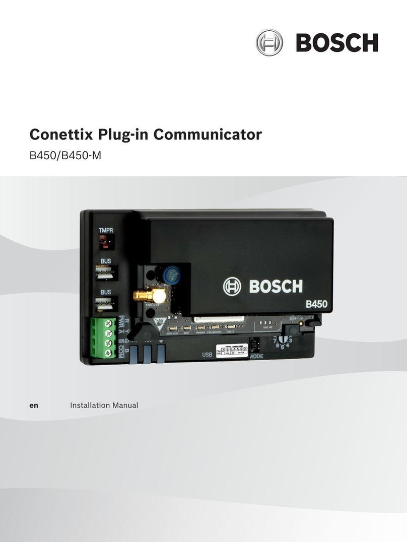 Bosch B450-M User manual Bosch B450-M User manual