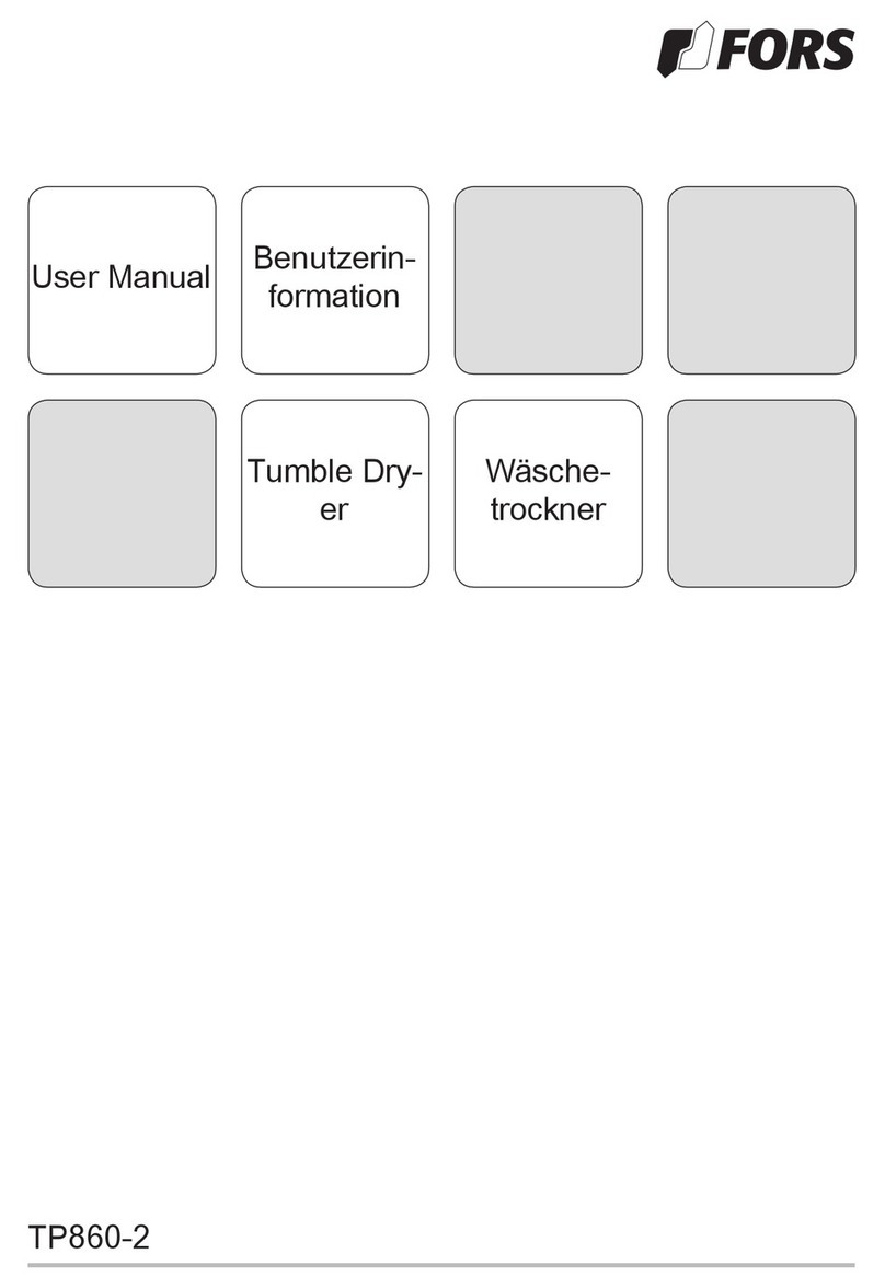 FORS TP860-2 user manual