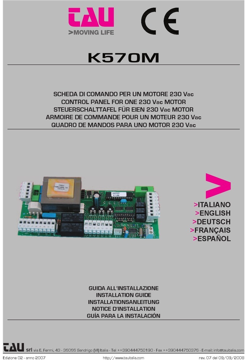 tau K570M User manual