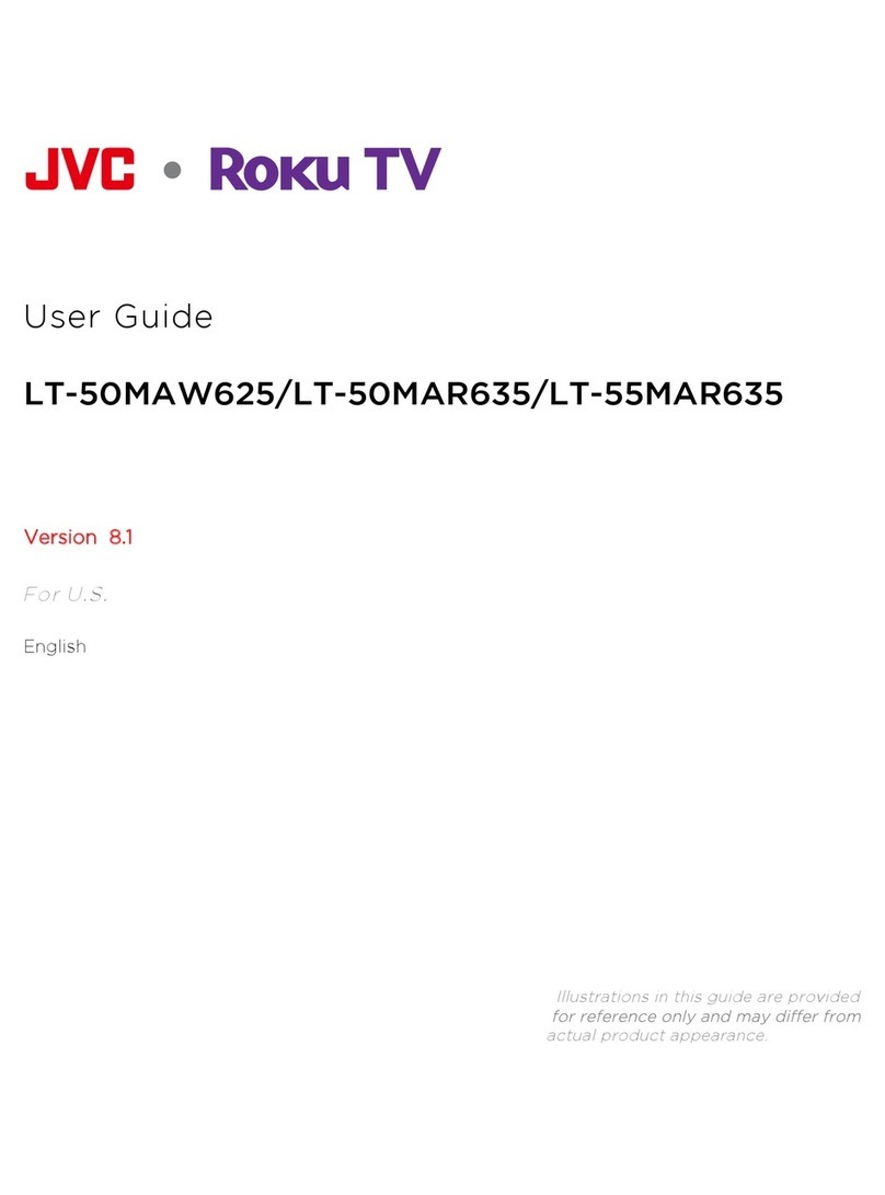JVC LT-50MAR635 User manual