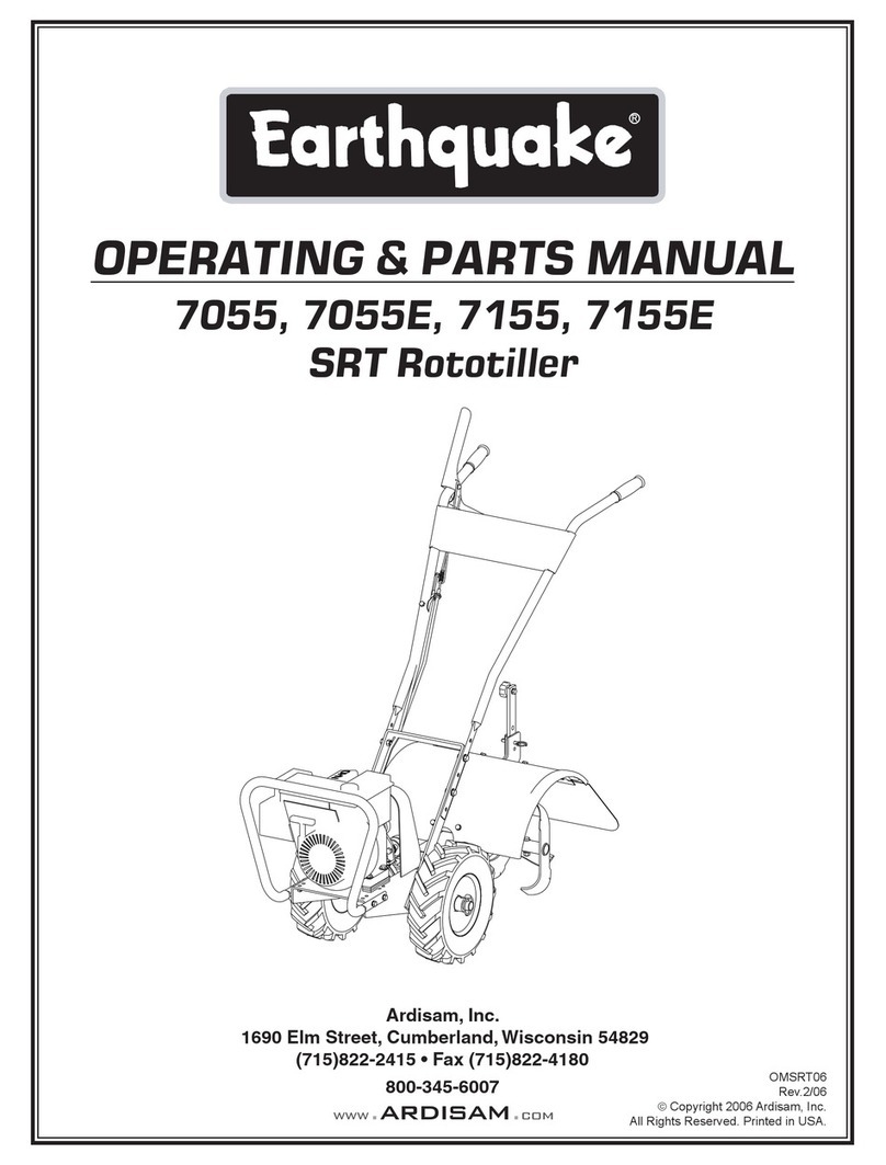 EarthQuake 7055 User manual
