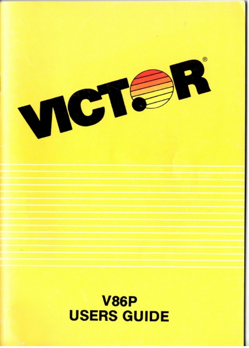 Victor V86P user guide