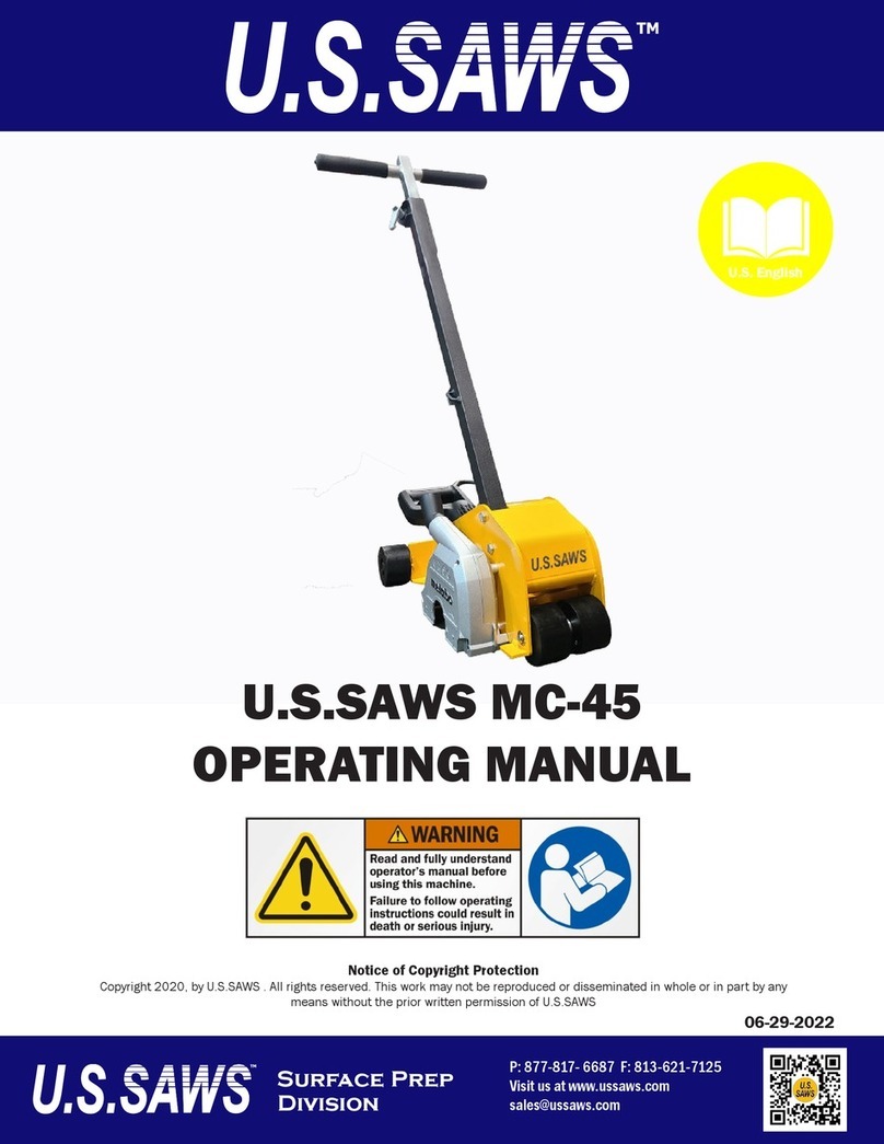 U.S.SAWS MC-45 operating manual