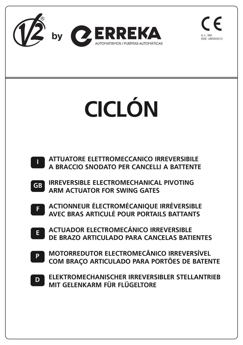 Erreka V2 CICLON quick start guide