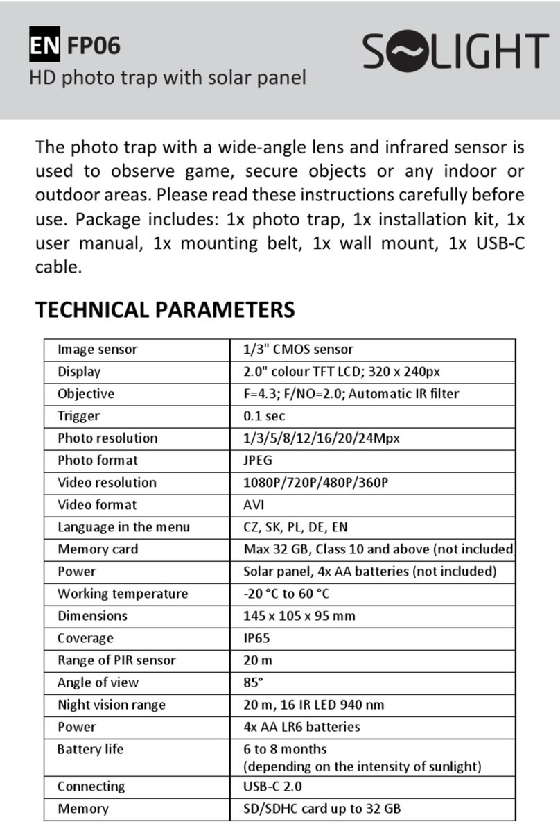 Solight FP06 quick start guide