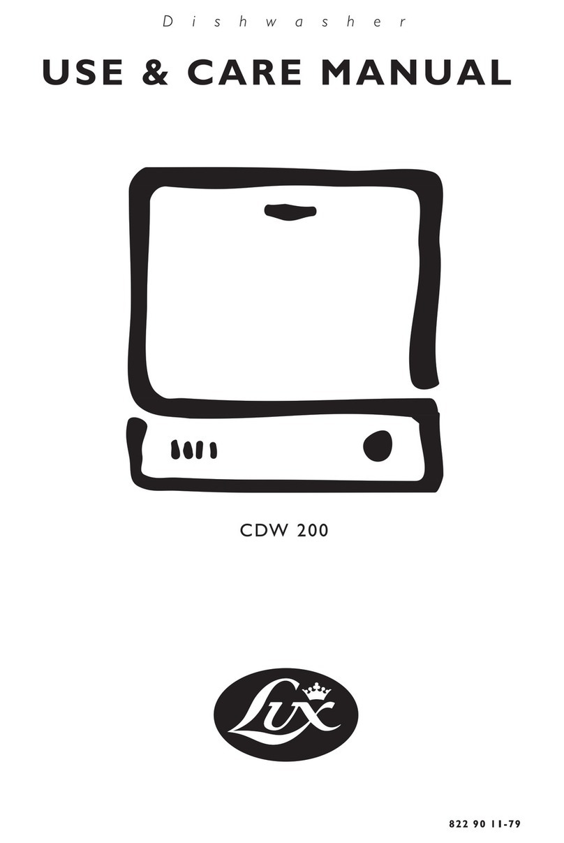 Zanussi CDW 200 Use & care manual