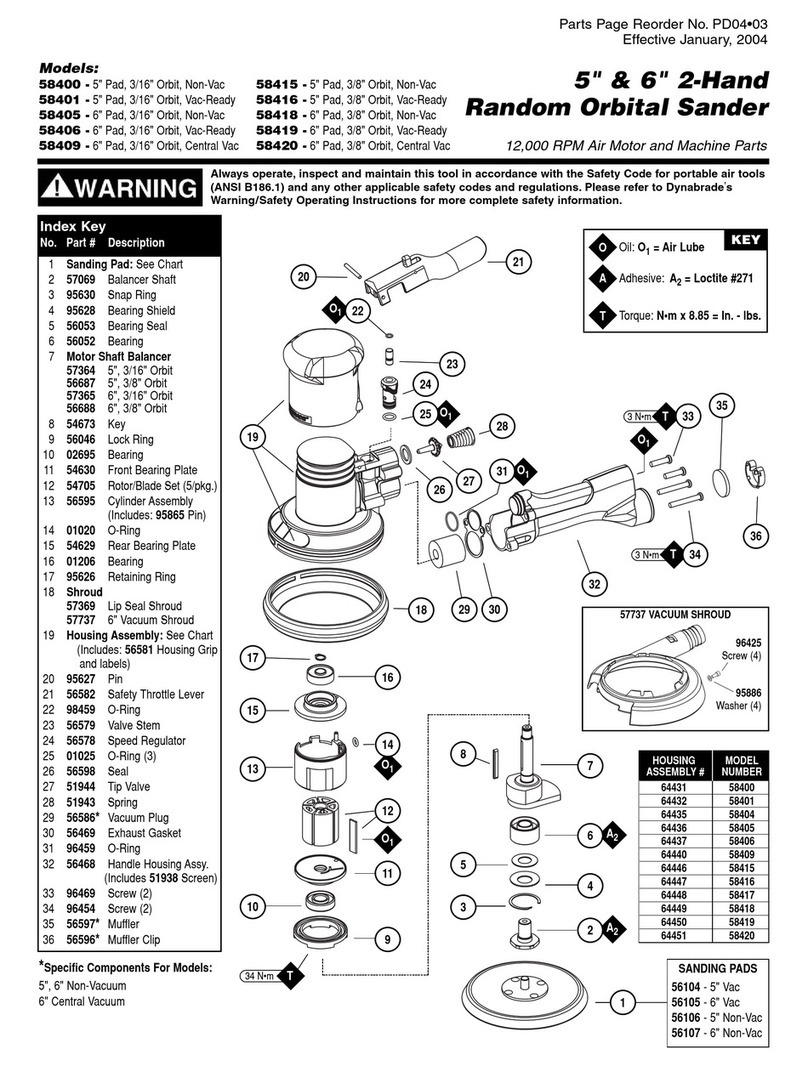 Dynabrade 58401 User manual
