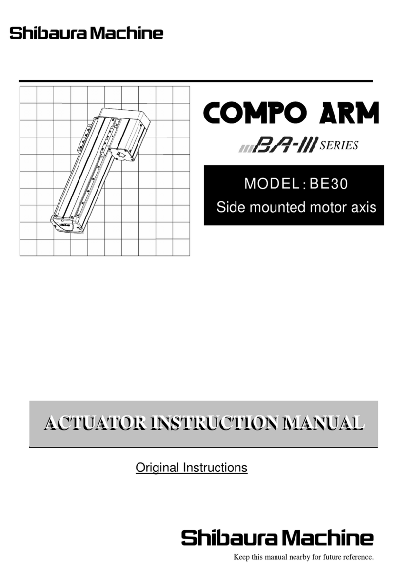 Shibaura COMPO ARM BA-III Series instruction manual