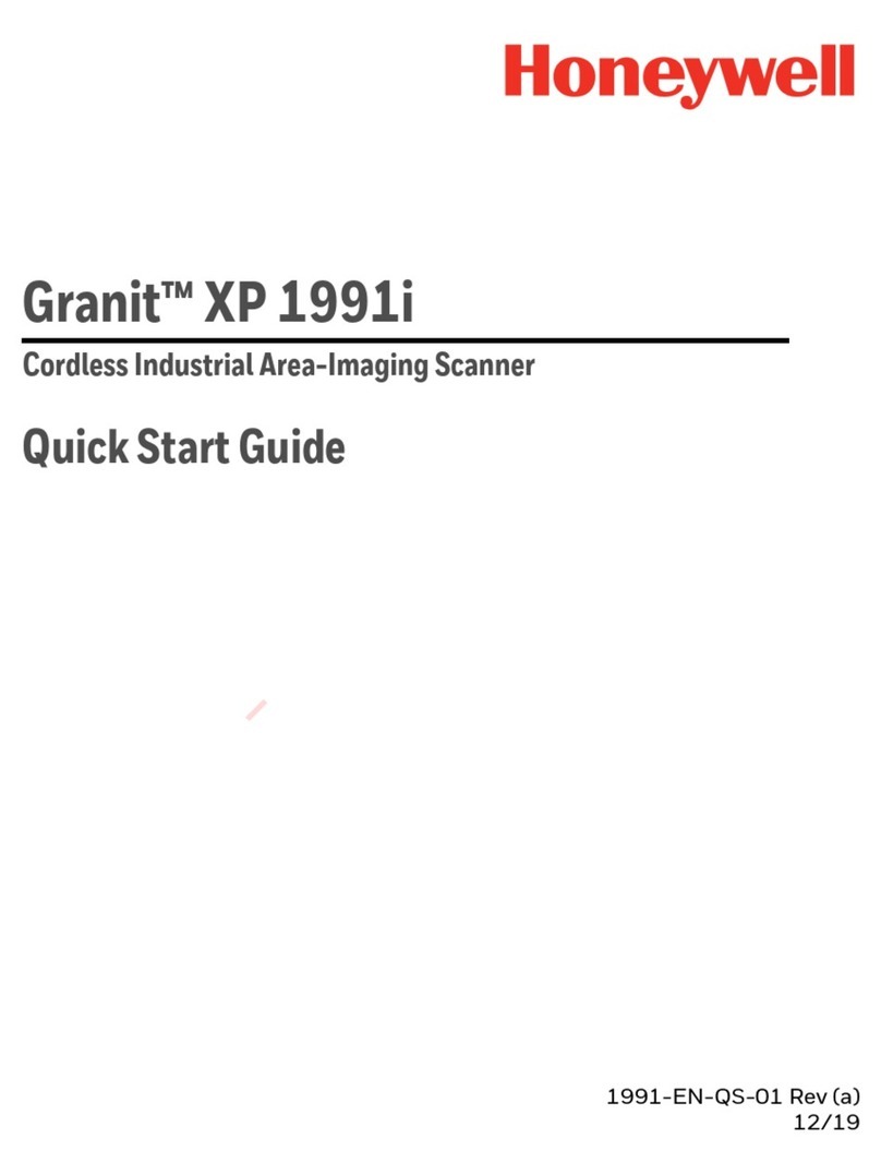Honeywell XP 1991i quick start guide