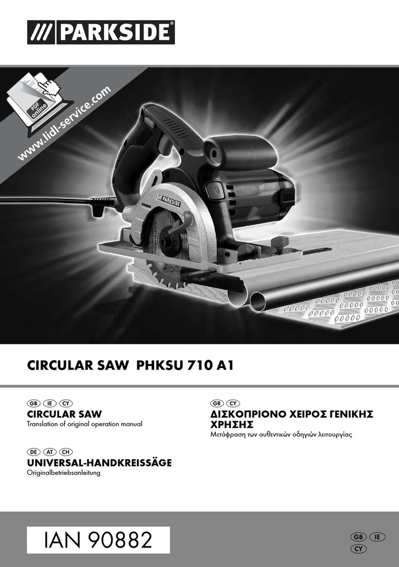 Parkside 90882 translation of original operation manual