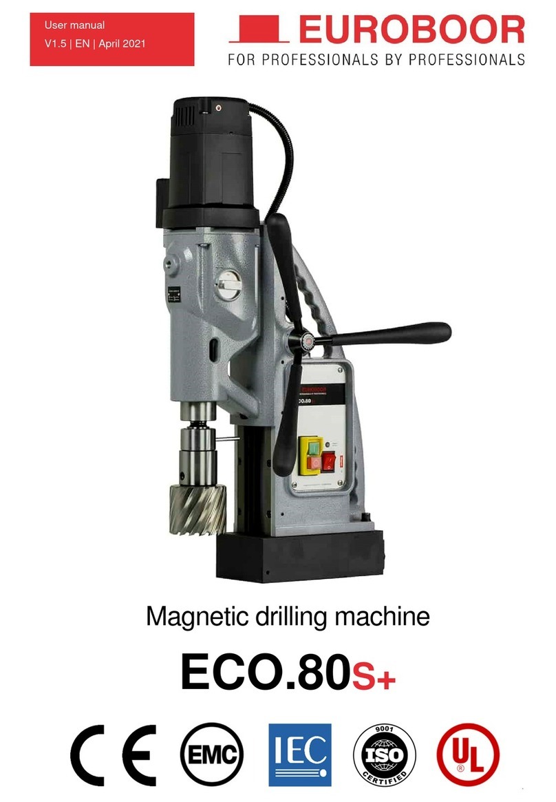 Euroboor ECO.80s+ user manual