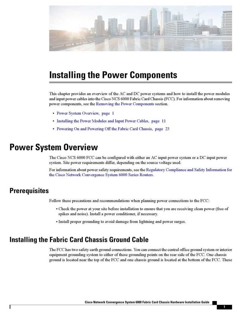 Cisco NCS 6000 User manual