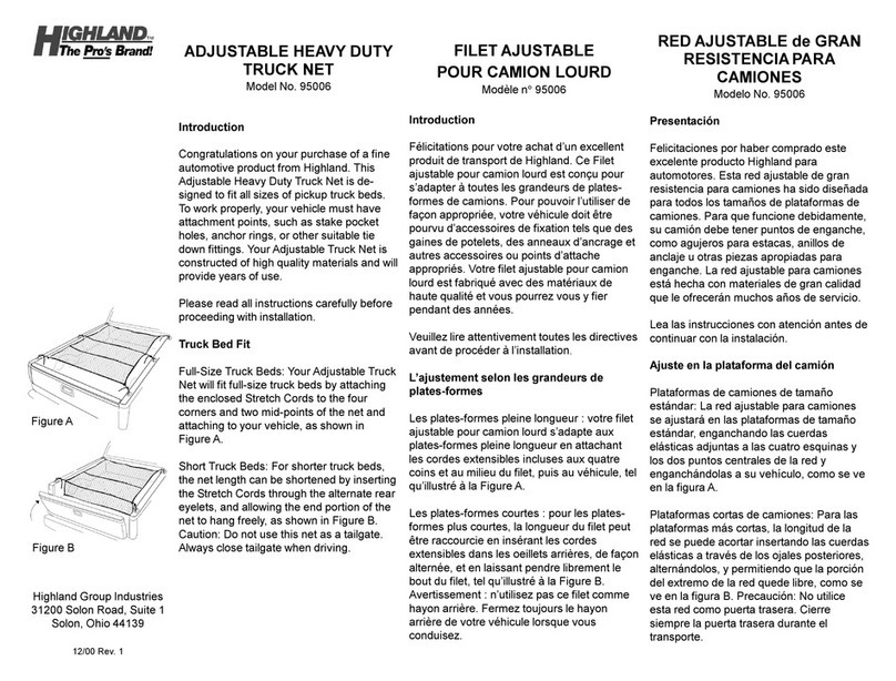 Highland 95006 quick start guide